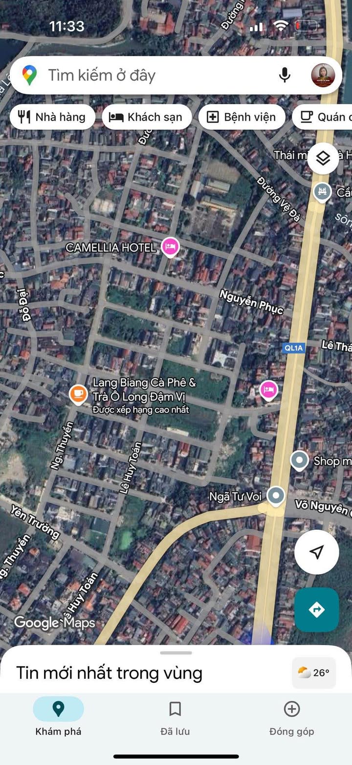 Đất nền Quảng Thắng, TP Thanh Hóa 90m² giá 4 tỷ - Cơ hội đầu tư tuyệt vời!