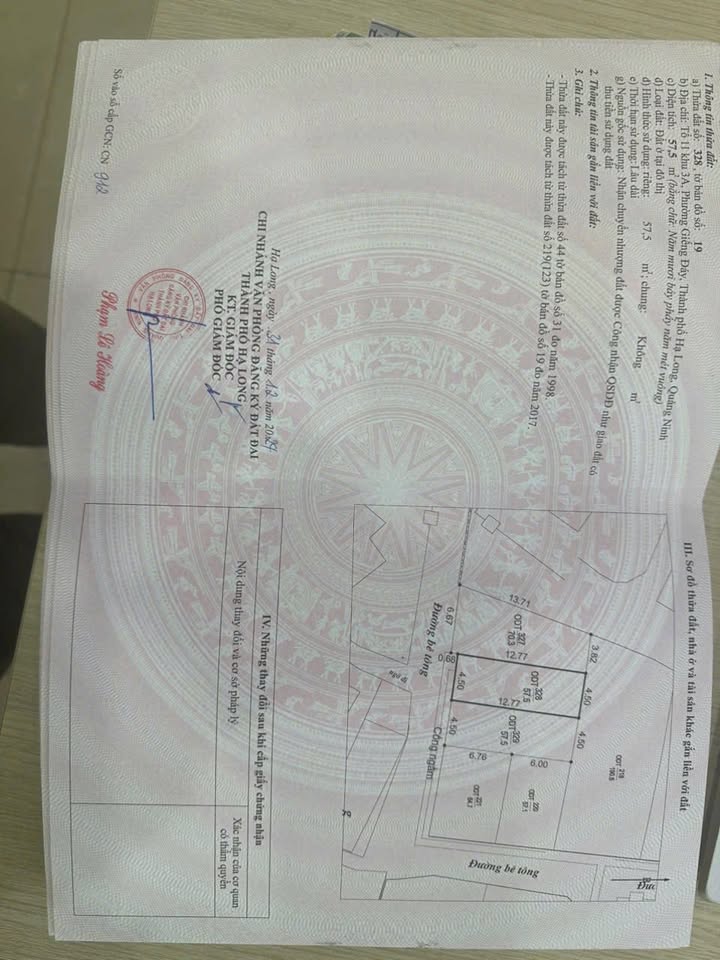 Đất nền Giếng Đáy, Hạ Long 57m² giá 1.2 tỷ - Cơ hội đầu tư tuyệt vời!