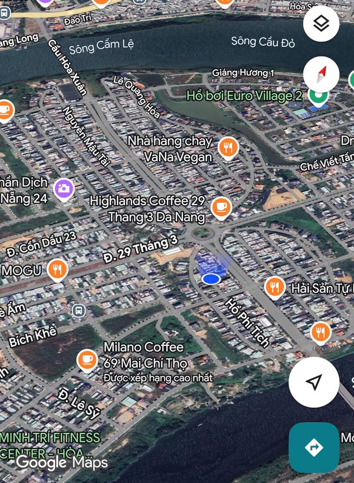 Đất nền Hòa Xuân Đà Nẵng 213m² giá 15 tỷ - Mặt tiền trước sau hiếm có!