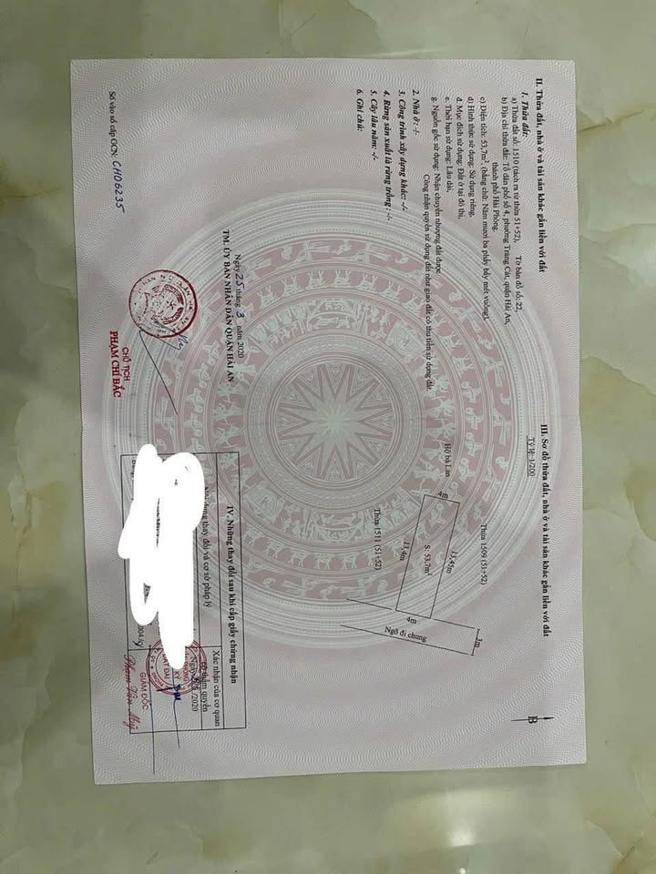 Đất nền Tràng Cát, Hải Phòng 53,7m² giá chỉ 1.5 tỷ - Tiềm năng sinh lời cao!