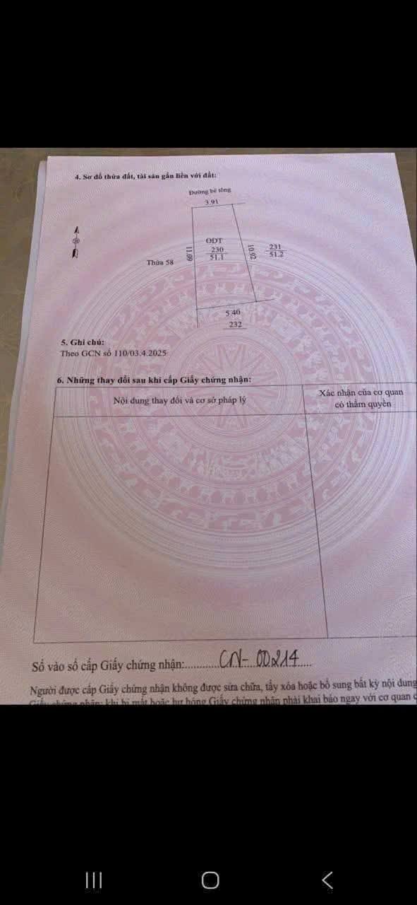 Đất nền Quốc lộ 5, phường Nhị Châu, 51.1m² giá 1.7 tỷ - Đường ô tô tránh nhau, vị trí đắc địa!