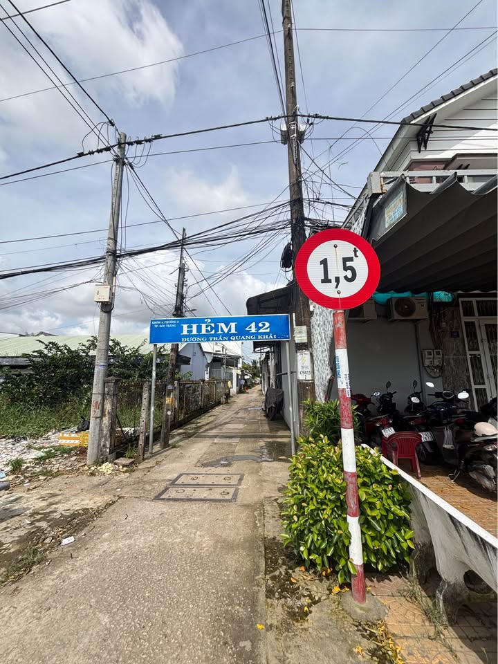 Đất nền hẻm 42 Trần Quang Khải, P2 Sóc Trăng 153m² giá 900 triệu - Cơ hội đầu tư tuyệt vời!