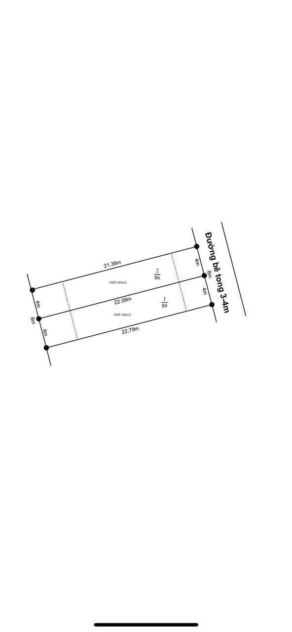 Đất thổ cư Phú Hòa 89m² giá 2.46 tỷ - Tiềm năng kinh doanh tuyệt vời!