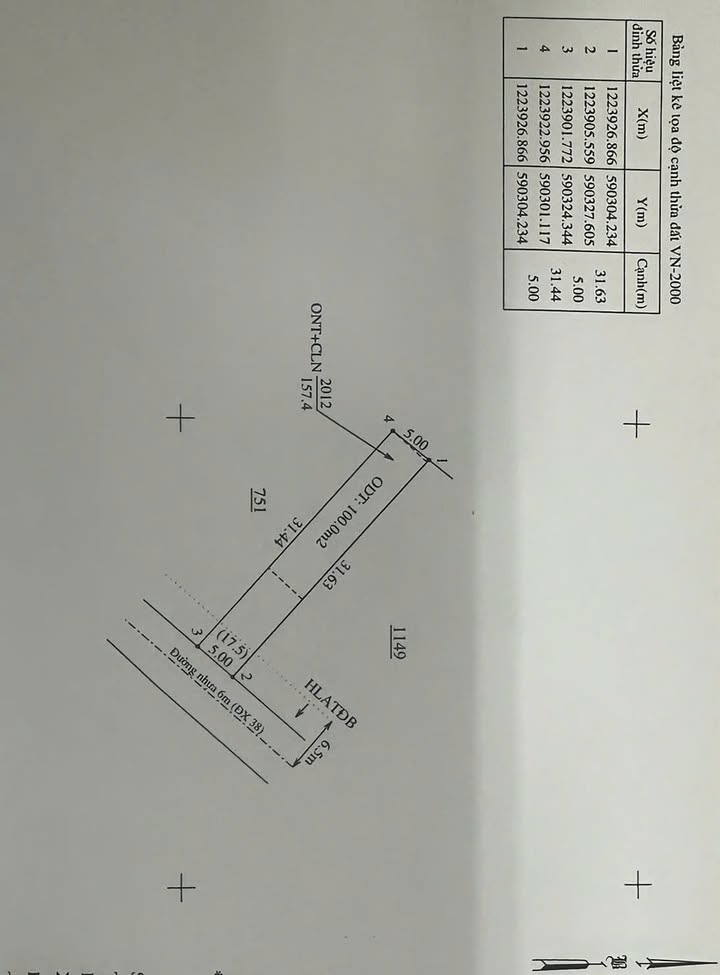 Đất nền Phú An, Bến Cát 160m² giá 1.4 tỷ - Vị trí đắc địa gần trung tâm!