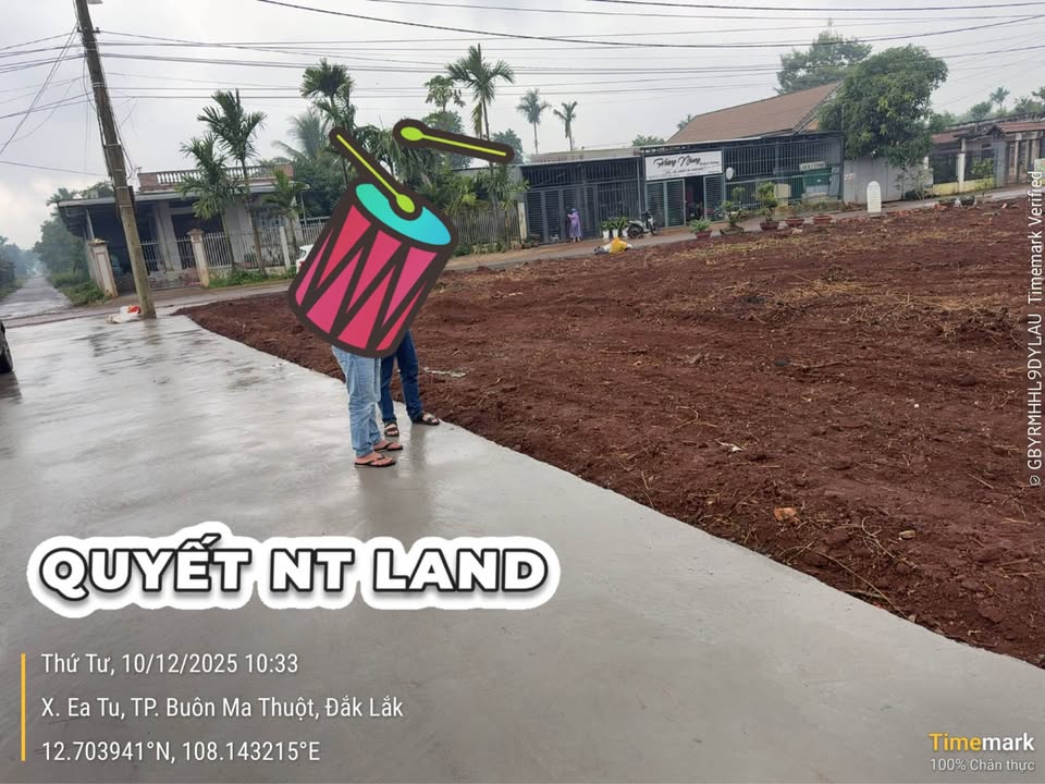 Đất nền TDP17 km12, Tân An 110m² giá 1.065 tỷ - Đầu tư sinh lời lý tưởng!