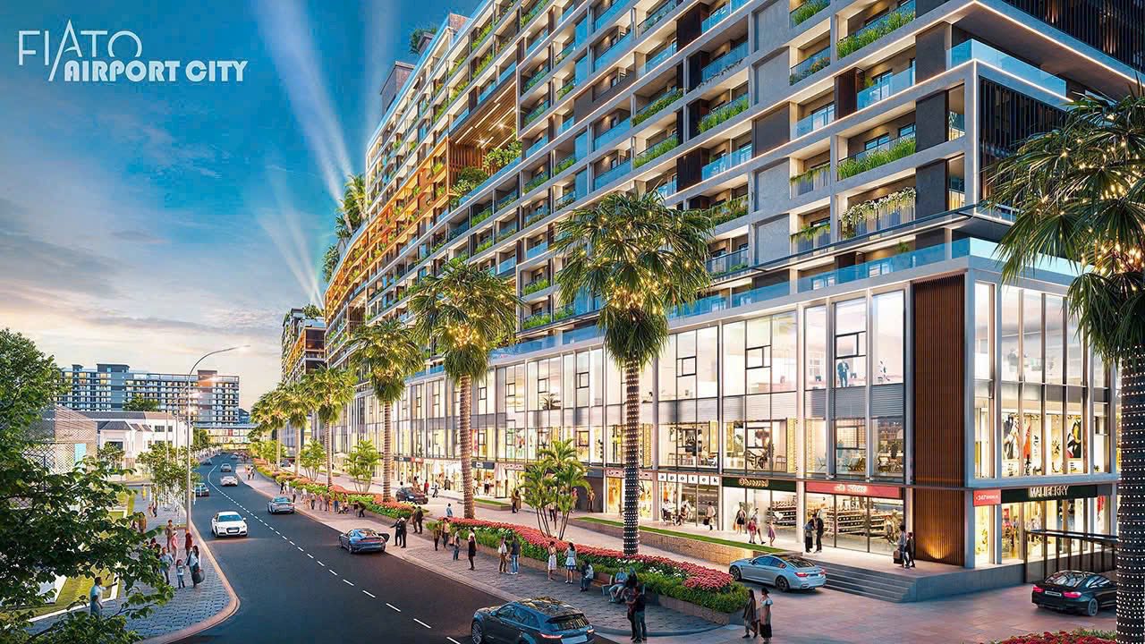 Shophouse Fiato Airport City Nhơn Trạch 128m² giá 7.385 tỷ - Cơ hội đầu tư hiếm có!