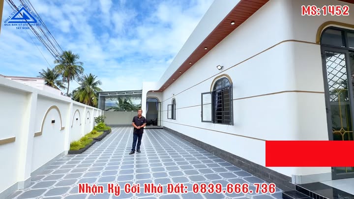 Nhà 2 Mặt Tiền Ninh Thạnh, Tây Ninh 309.79m² giá 2.4 tỷ - Thiết kế hiện đại, tài lộc