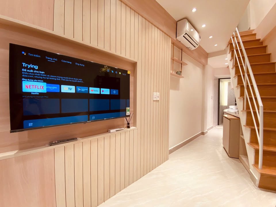 Chính chủ cho thuê CHDV có gác 332 Phan Văn Trị, Bình Thạnh - Phòng mới, nội thất đẹp