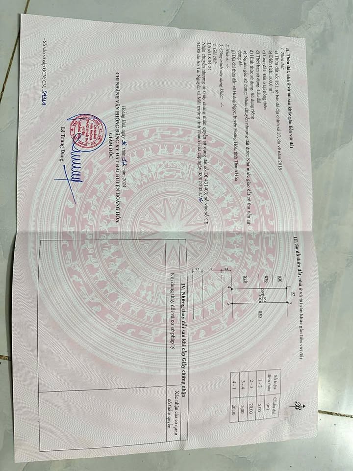 Shophouse Trung tâm thương mại Hoằng Ngọc 100m² giá 1.3 tỷ - Cơ hội đầu tư tốt!