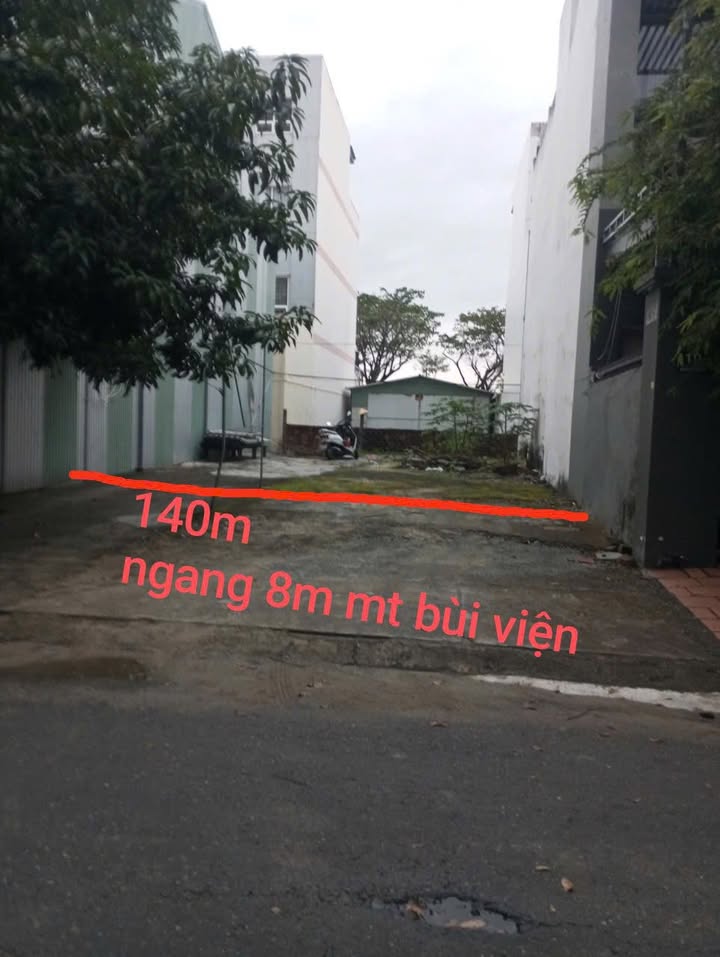 Townhouse mặt tiền Bùi Viện, Hòa Cường 140m² giá 14 tỷ - Cơ hội đầu tư tuyệt vời!