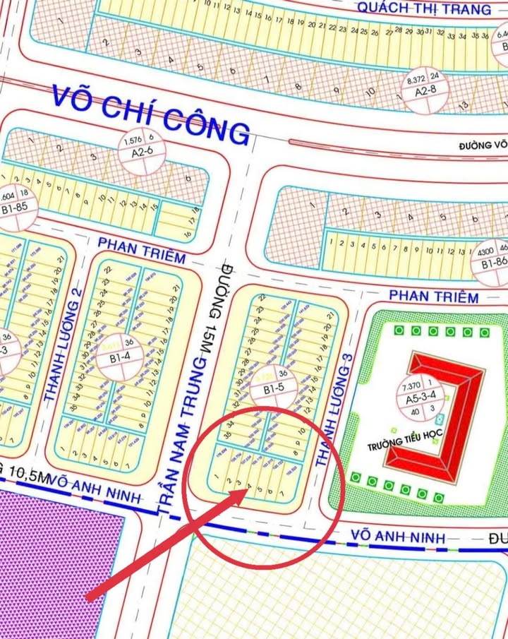 Đất mặt tiền đường Võ An Ninh, Hòa Xuân 212m² giá 14 tỷ - Cơ hội đầu tư hiếm có!