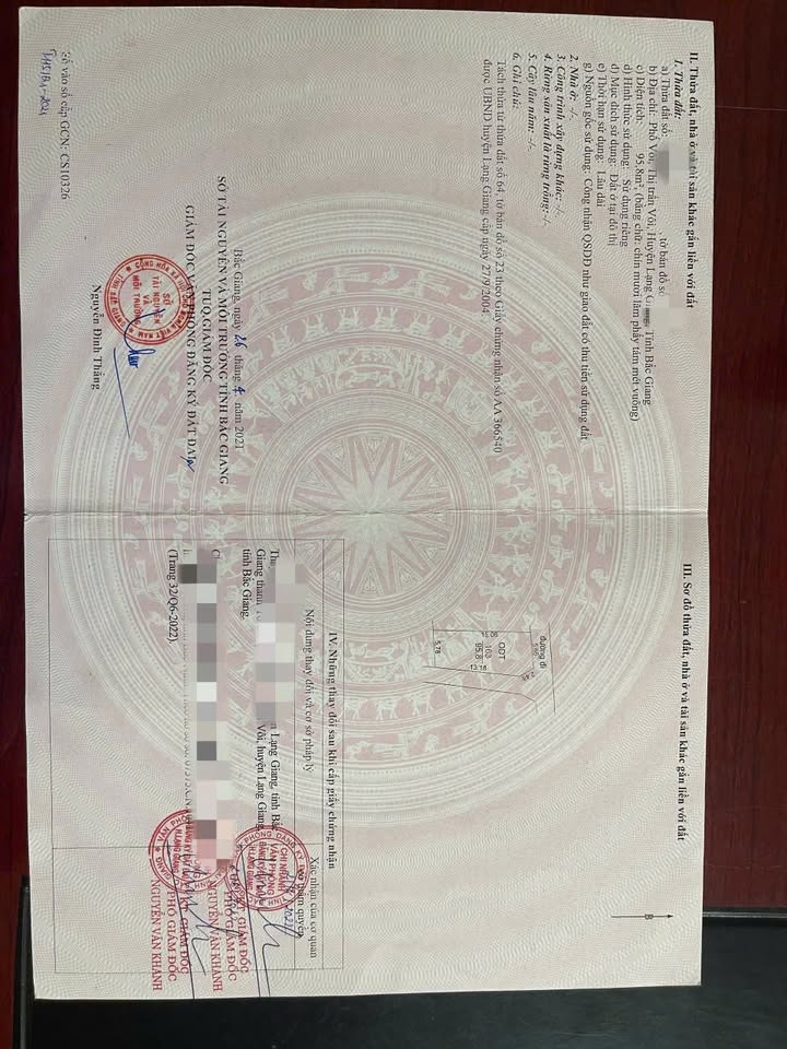 Đất lô góc Lạng Giang 95,8m² giá 1,4 tỷ - Chính chủ cần bán gấp!