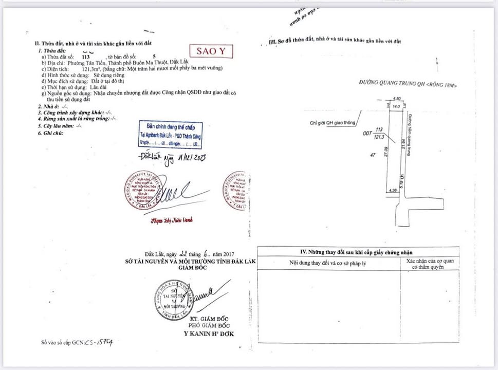 Nhà mặt tiền đường Quang Trung, Buôn Ma Thuột 90m² giá 4.95 tỷ - Cơ hội kinh doanh hấp dẫn!