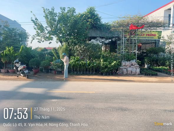 Đất nền Vạn Hòa, Nông Cống 112.5m² giá 1.5 tỷ - Kinh doanh thuận lợi!