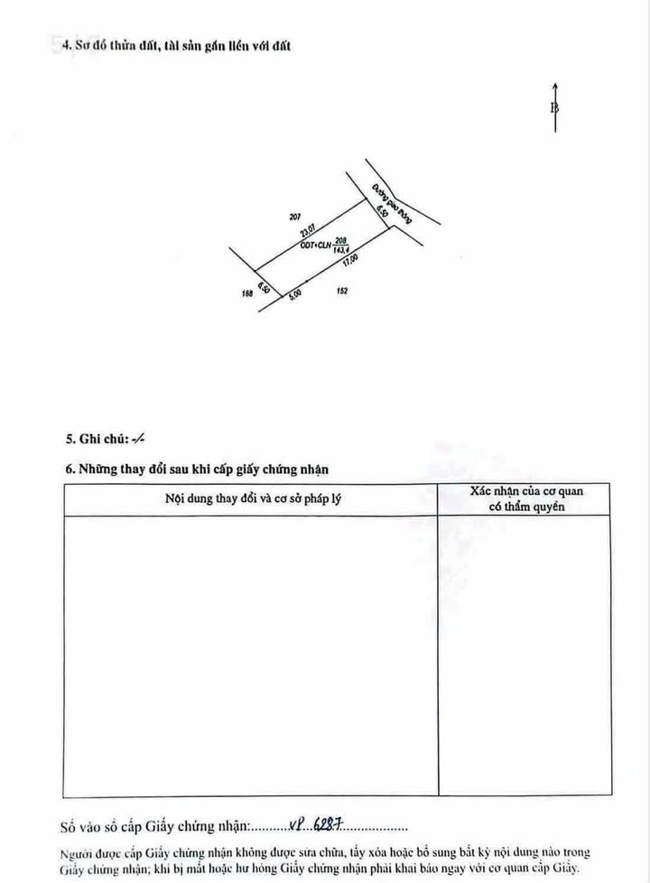 Đất nền Bắc Lý, Đồng Hới 149.5m² giá 1 tỷ - Đường ô tô vào tận nơi!