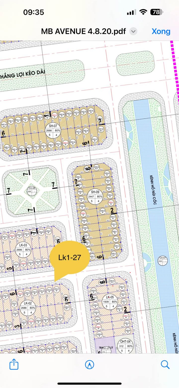 Lô đất Danco Avenue Sông Công 96m² giá 1.7 tỷ - Cơ hội đầu tư tuyệt vời!