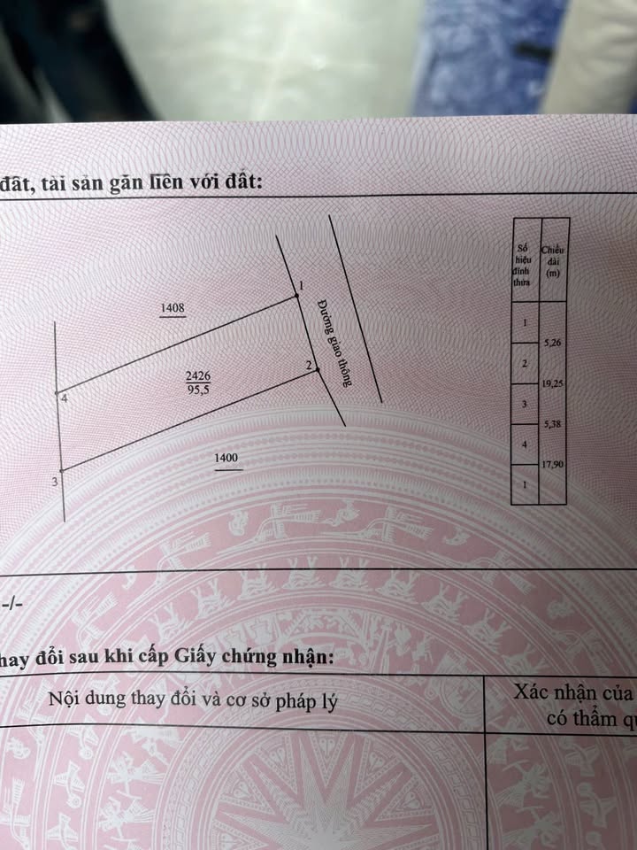 Đất thổ cư 95m² mặt tiền 5.2m tại phường Quyết Thắng - Tiềm năng đầu tư cao!