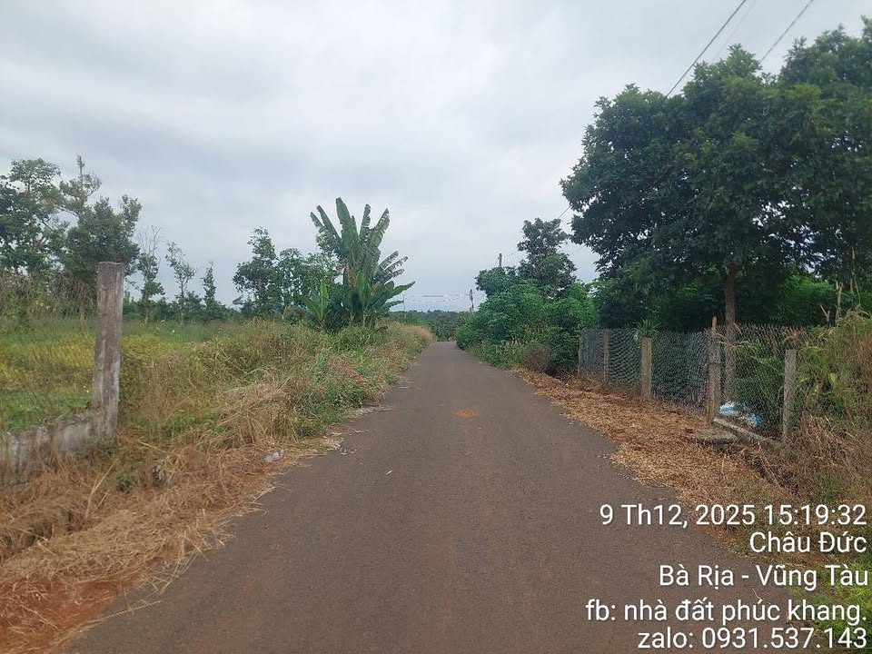 Đất nền Bình Giã, Châu Đức 42m² giá chỉ 1.55 tỷ - Cơ hội đầu tư hấp dẫn!