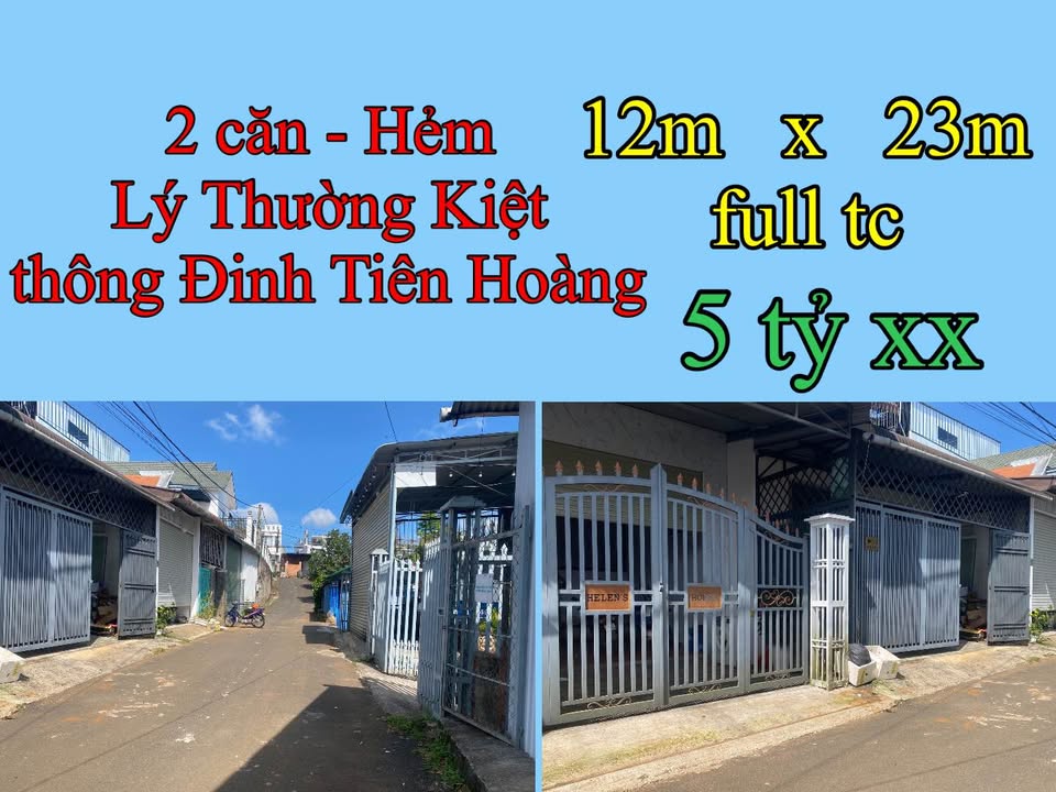 Bán nhà liền kề Lý Thường Kiệt, Bảo Lộc 276m² giá 5 tỷ - Đường ô tô thuận tiện