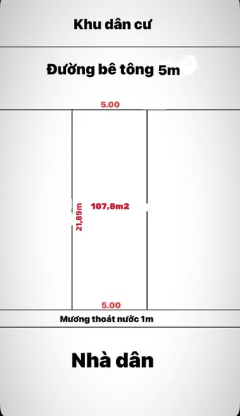 Đất nền Hưng Chính 107,8m² giá 2 tỷ - Tiềm năng tăng giá mạnh!