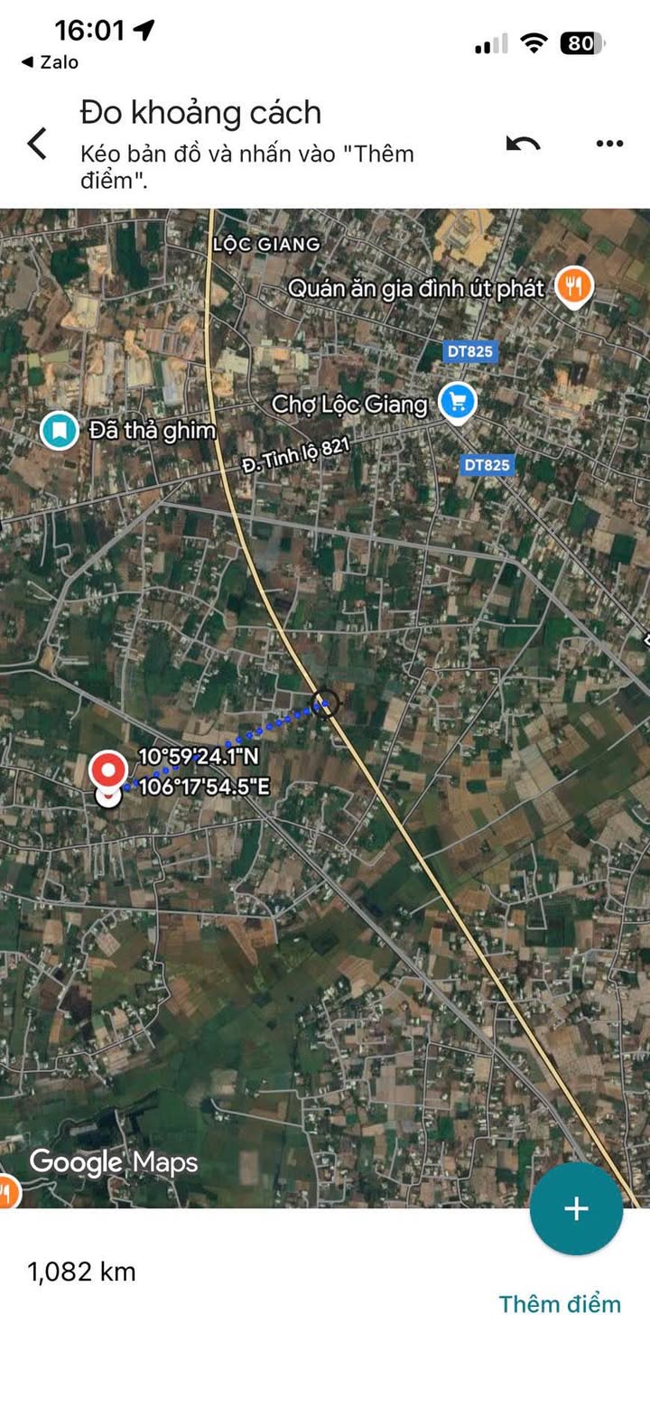 Đất thổ cư An Ninh, Châu Thành 360m² giá 1.2 tỷ - Đường bê tông rộng rãi