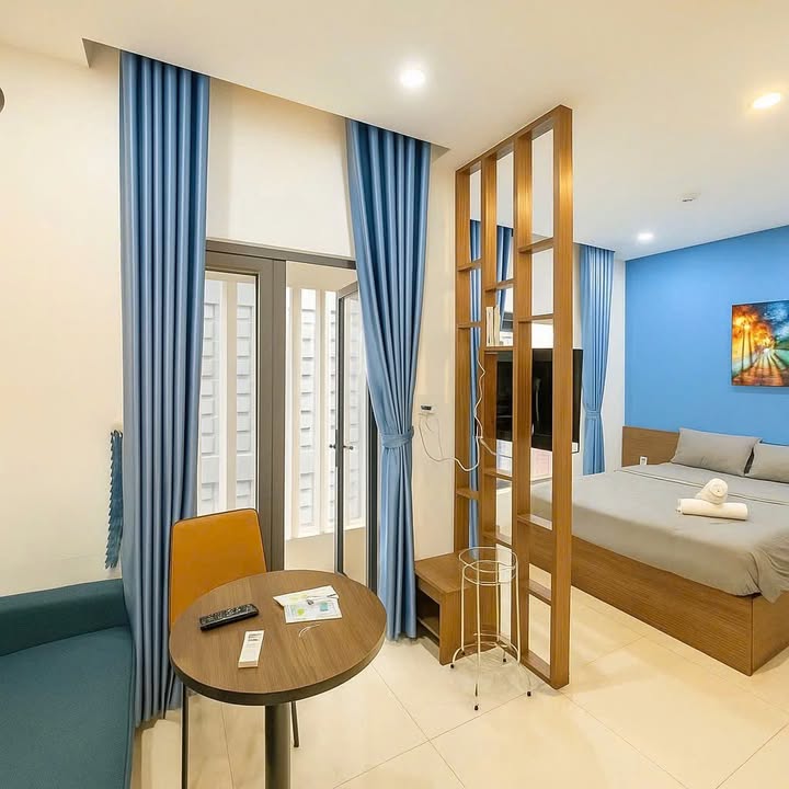 Căn hộ studio Khuê Mỹ, quận Ngũ Hành Sơn 6.6 triệu - Không gian thoáng mát, nuôi thú cưng thoải mái!