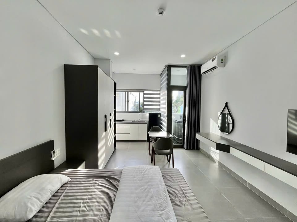 Căn hộ Studio mới gần bãi biển Tân Trà - 6 triệu/tháng, đầy đủ nội thất!