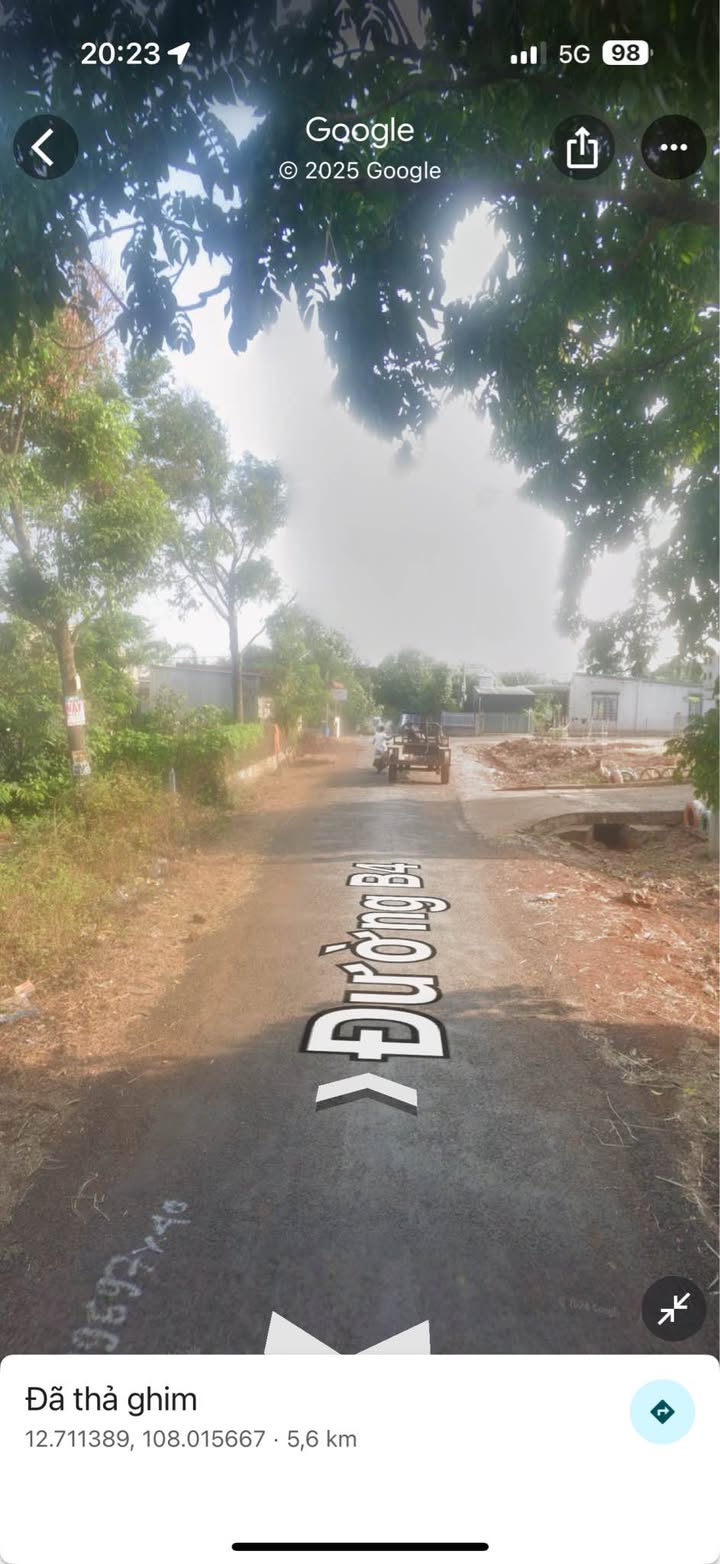 Đất mặt tiền B4, Thôn 4 Cư Êbur, Buôn Ma Thuột 140m² giá 1.55 tỷ - Cơ hội đầu tư hấp dẫn!