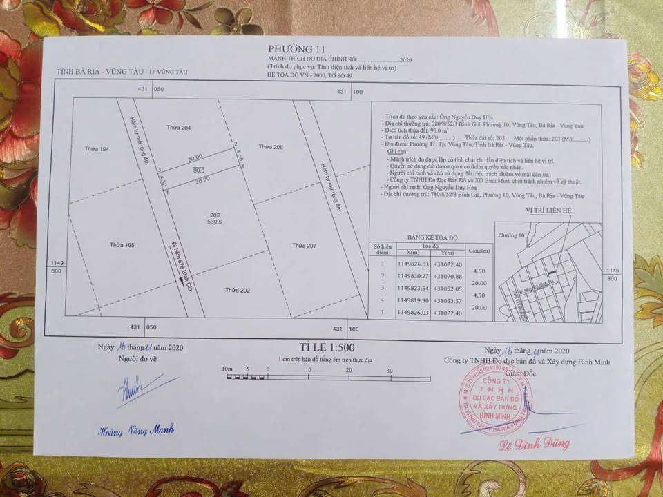 Đất nền hẻm ô tô Bình Giã 90m² giá 566 triệu - Sở hữu ngay lô đất vàng!