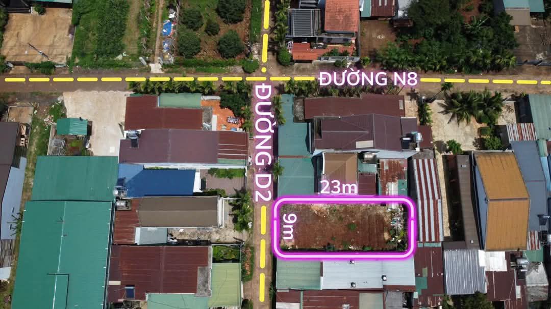 Đất nền đường D2, phường Tân An, 207m² giá 1.99 tỷ - Cơ hội đầu tư hiếm có!