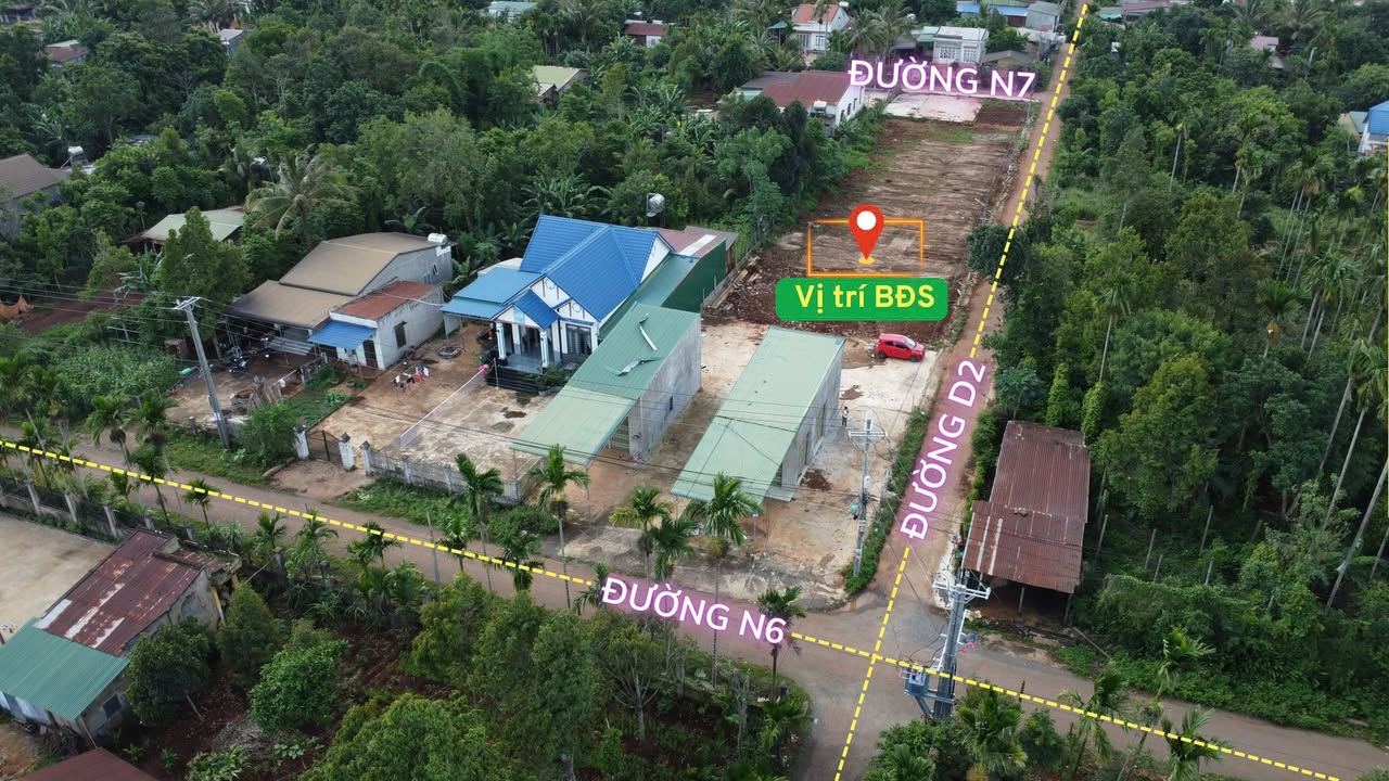 Đất mặt tiền đường D2, phường Tân An, Buôn Ma Thuột 100m² giá 1.4 tỷ - Cơ hội đầu tư sinh lời!