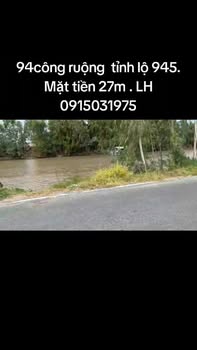 Đất nông nghiệp 94 công tại đường tỉnh lô 945, Tri Tôn - Giá chỉ 100 triệu!