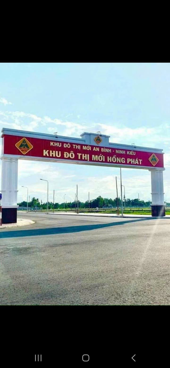 Đất nền khu đô thị mới Hồng Phát An Bình Ninh Kiều 100m² giá 4.3 tỷ - Tiện ích đầy đủ xung quanh!