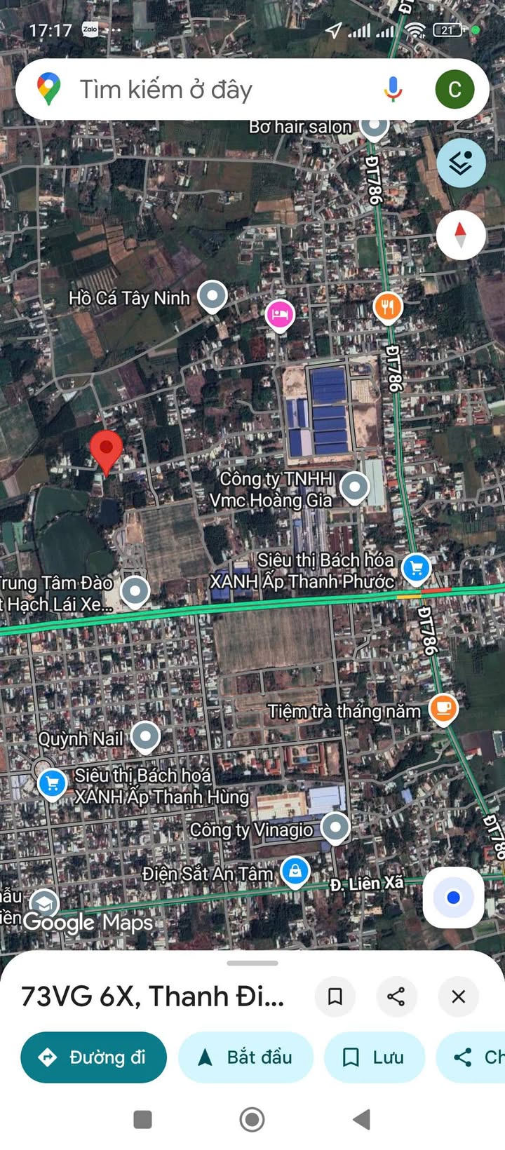 Đất nền Thanh Điền, Châu Thành, Tây Ninh 137m² giá 389 triệu - Cơ hội đầu tư hấp dẫn!