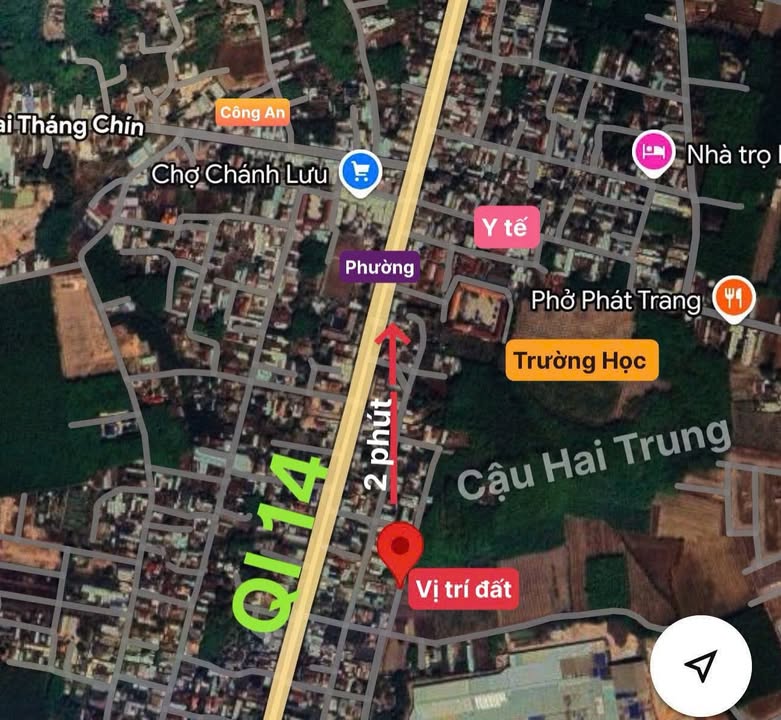 Đất thổ cư Chánh Phú Hòa 420m² giá 1.55 tỷ - Đầu tư sinh lời ngay!