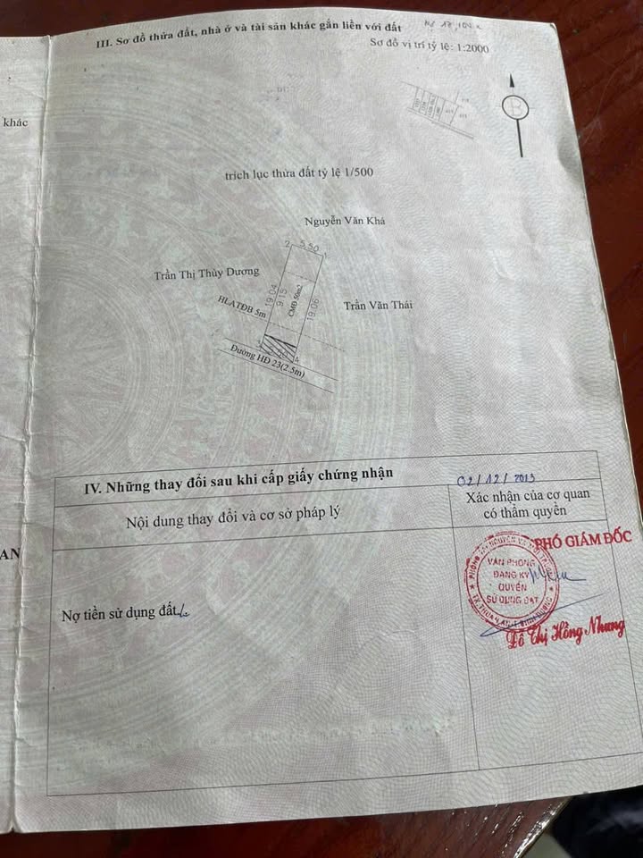 Đất mặt tiền đường Hưng Định 23, 88m² giá 3 tỷ - Sổ đỏ chính chủ!