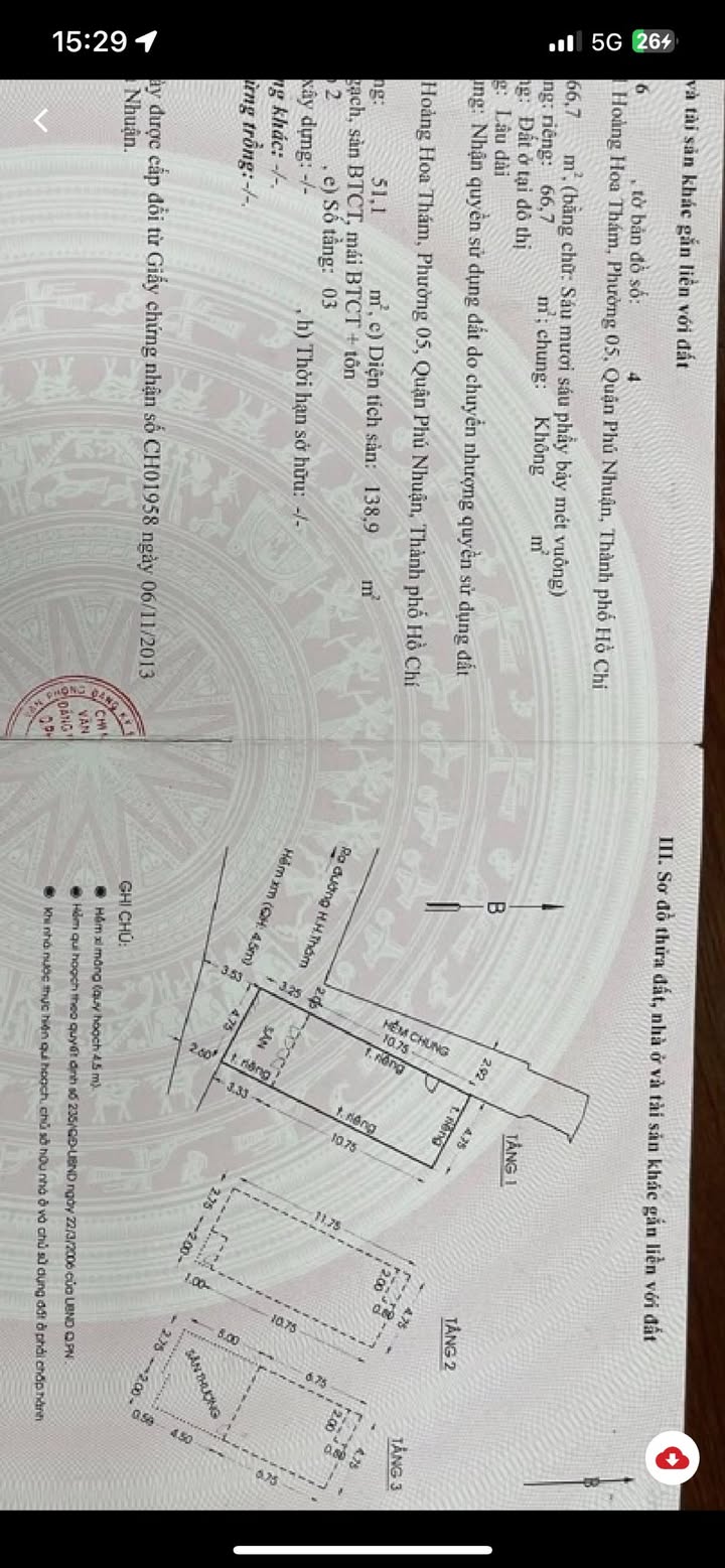 Nhà Phú Nhuận 67m² giá 9.5 tỷ - Nhà đẹp, hẻm xe hơi thoáng rộng!