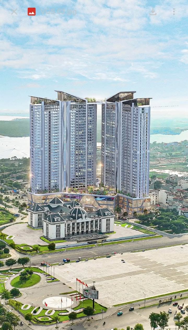 Căn hộ Vic Grand Square Việt Trì 54m² giá 2 tỷ - View quảng trường đẹp mắt!