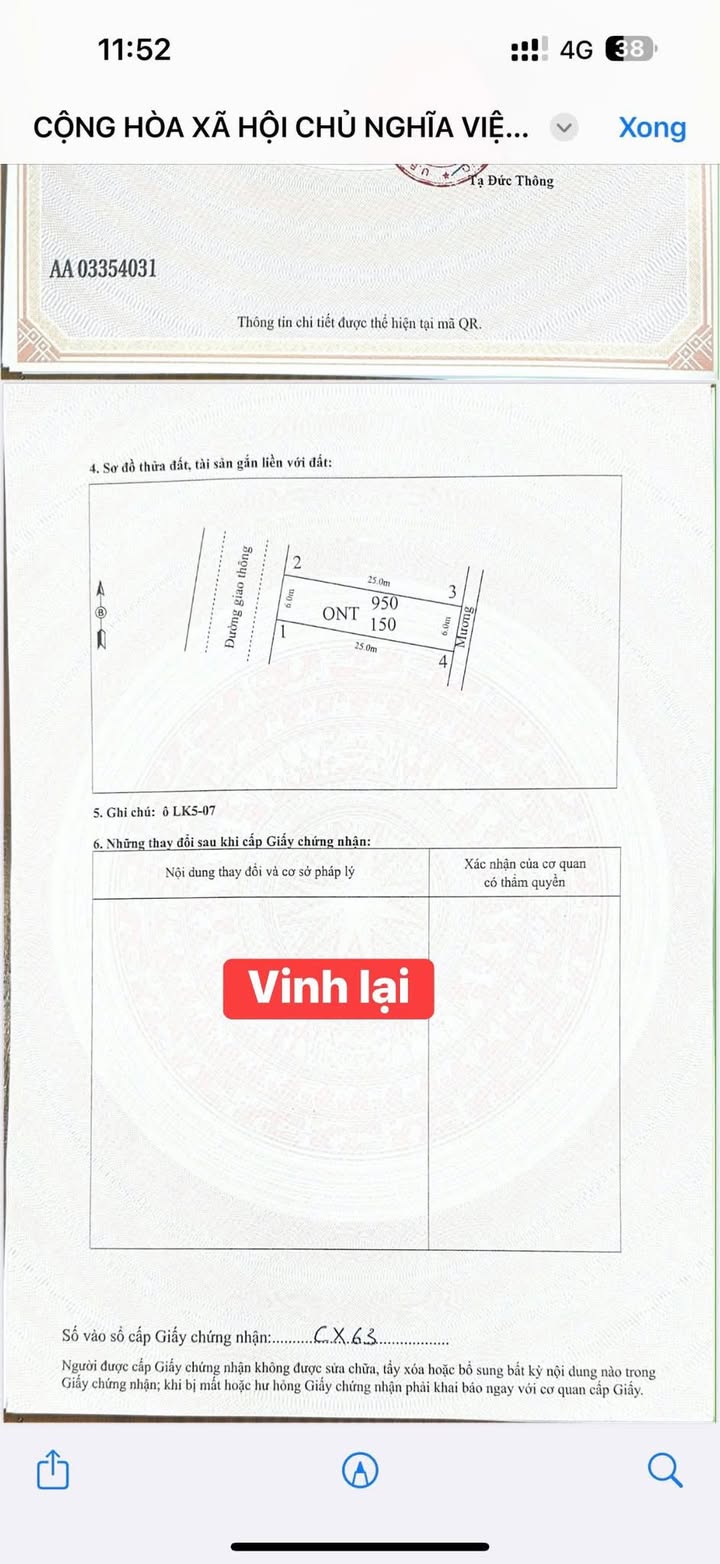 Đất nền Vĩnh Lại, Lâm Thao 150m² giá đầu tư - Vị trí dân cư đông đúc!