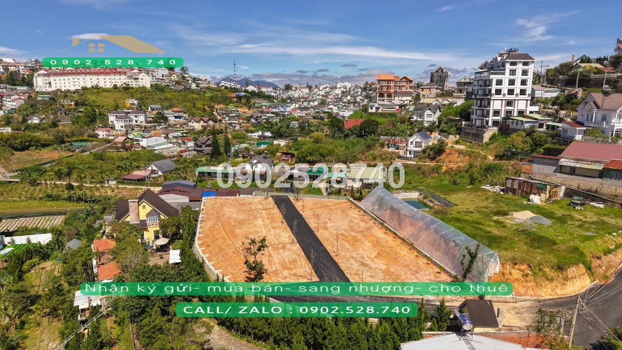 Đất nền 858m² Đống Đa, Đà Lạt - View thành phố tuyệt đẹp, giá chỉ 18 tỷ!