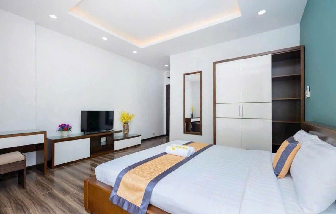 Khách sạn cho thuê mặt tiền Phan Chu Trinh, Vũng Tàu - Hồ bơi sân thượng, thang máy đầy đủ!