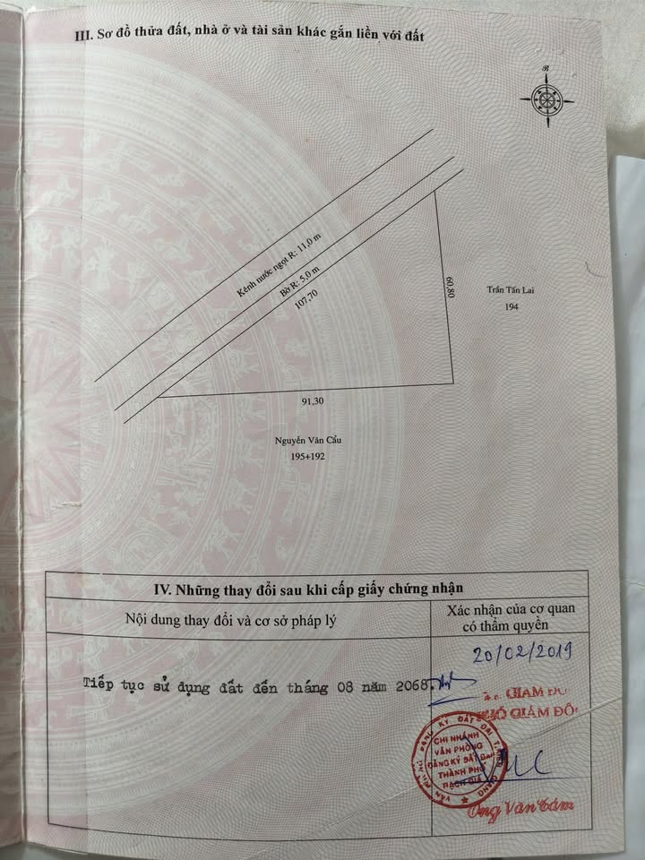 Đất nền Vĩnh Thông 2.773m² giá 1 tỷ - Phân lô lý tưởng hoặc nhà vườn