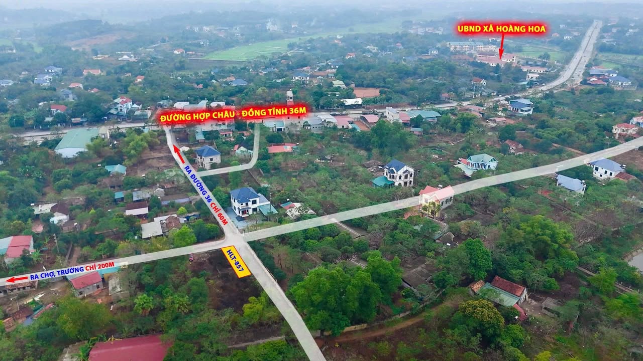 Đất nền lô góc tại Xã Hoàng Hoa, Tam Dương 102,8m² - Đầu tư sinh lời nhanh chóng!