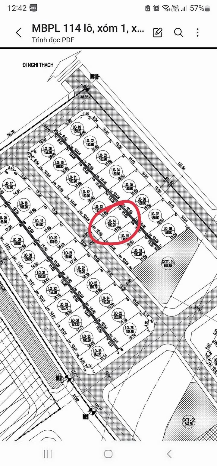 Đất nền Nghi Phong 84m² và 180m² - Đường nhựa 12m, cơ hội đầu tư hấp dẫn!