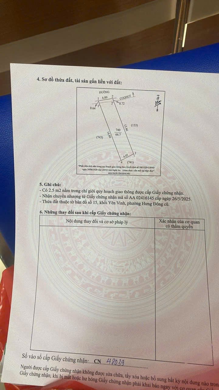 Đất nền Hưng Đông 66.7m² giá 1.95 tỷ - Gần sân thể thao nhộn nhịp!