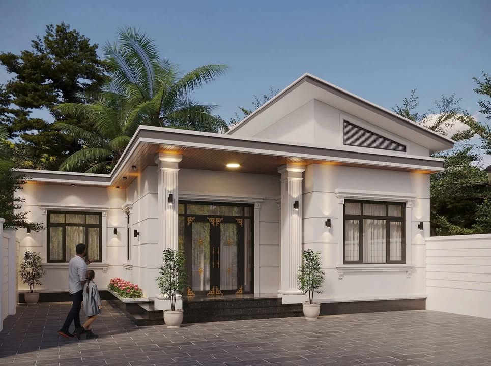 Nhà biệt thự mái thái Cẩm Phú 155m² giá 2 tỷ - Thiết kế hiện đại, sân vườn rộng rãi!