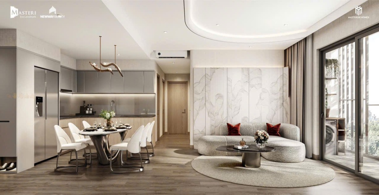 Căn hộ Masteri Era LandMark 61,4m² giá 4 tỷ - View đẹp, hướng tốt!