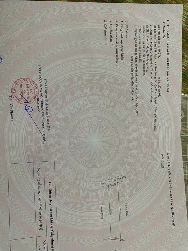 Đất nền thôn Bái Trong, xã Hoa Động, 99m² giá chỉ 1.7 tỷ - Đầu tư sinh lời ngay!