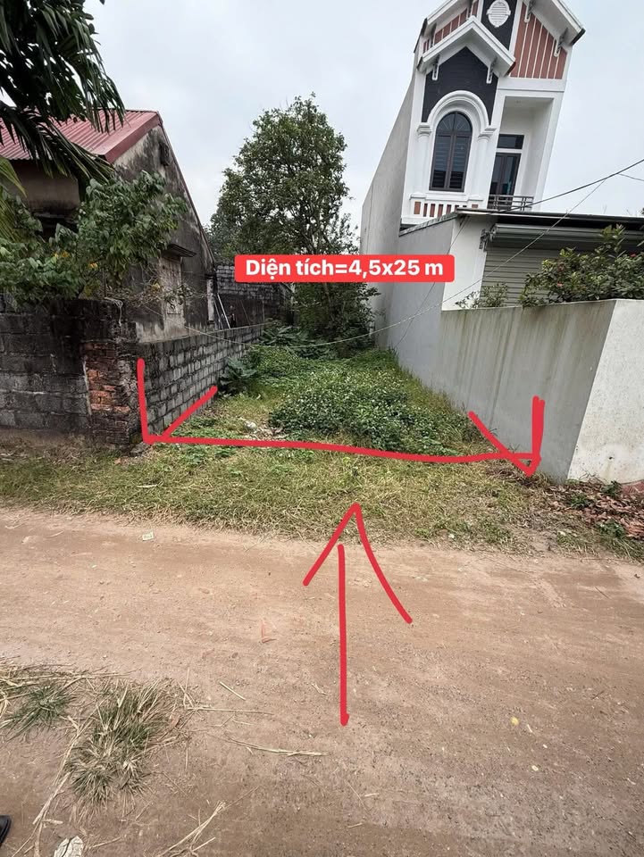 Đất thổ cư Hiệp Cường, Kim Động 112m² giá 1.3 tỷ - Đầu tư sinh lời ngay!