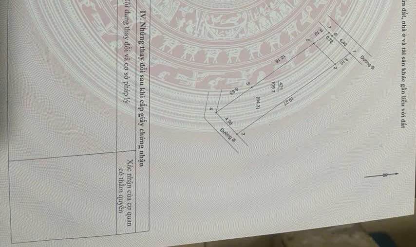 Đất nền 109m² tại đường Đồi Dền, Sơn Tây - Giá thỏa thuận hấp dẫn!